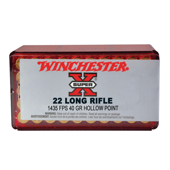 WIN 22LR 40GR PLATED HP 100/20 - Ammunition